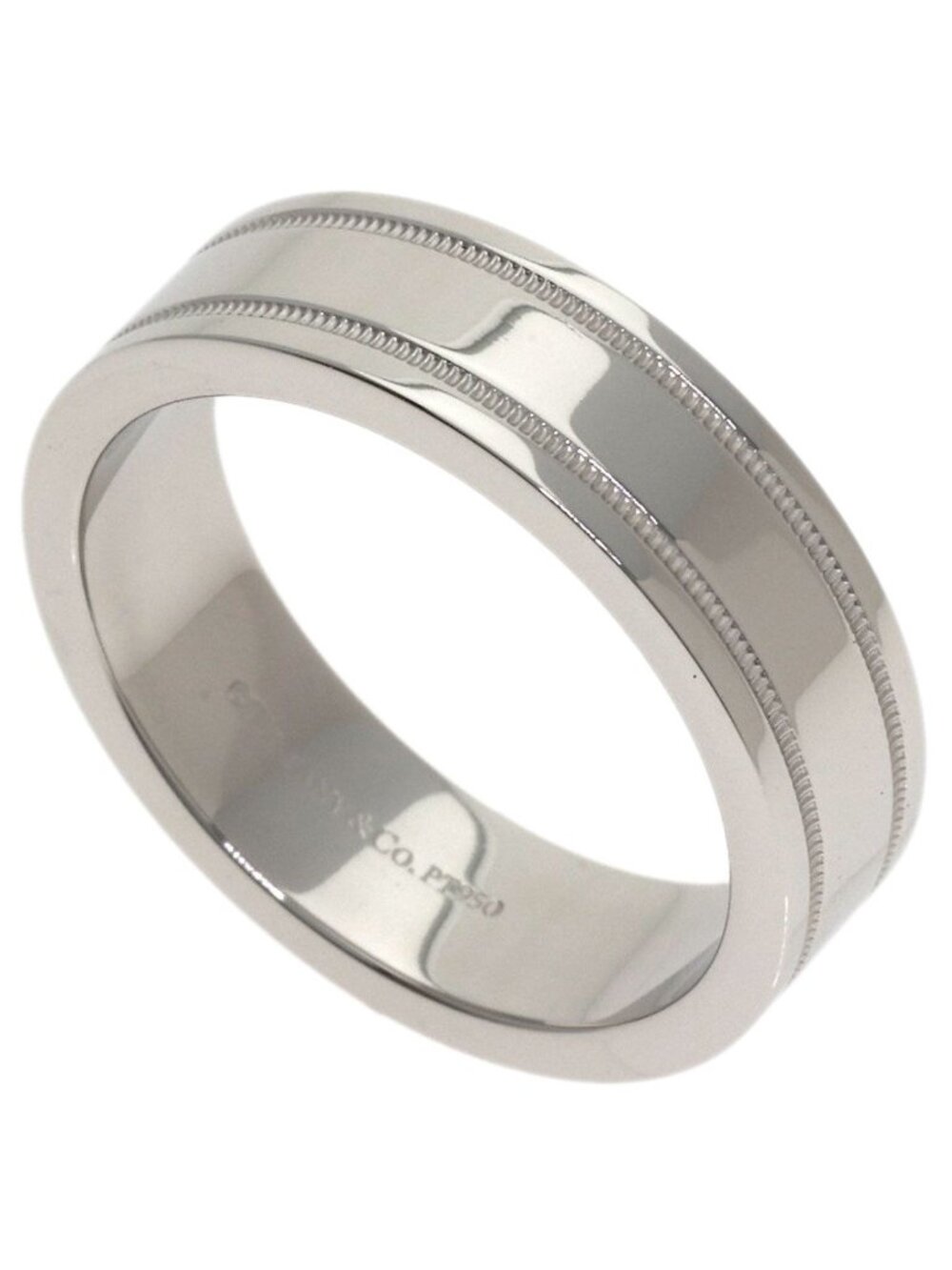 Tiffany & Co Double Milgrain Ring